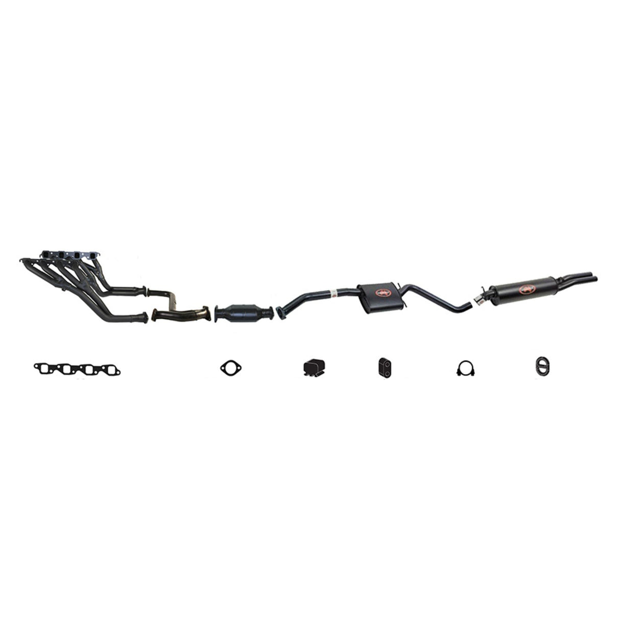 REDBACK - Holden Commodore (1991 - 1995), Calais (1991 - 1995) Performance Exhaust System