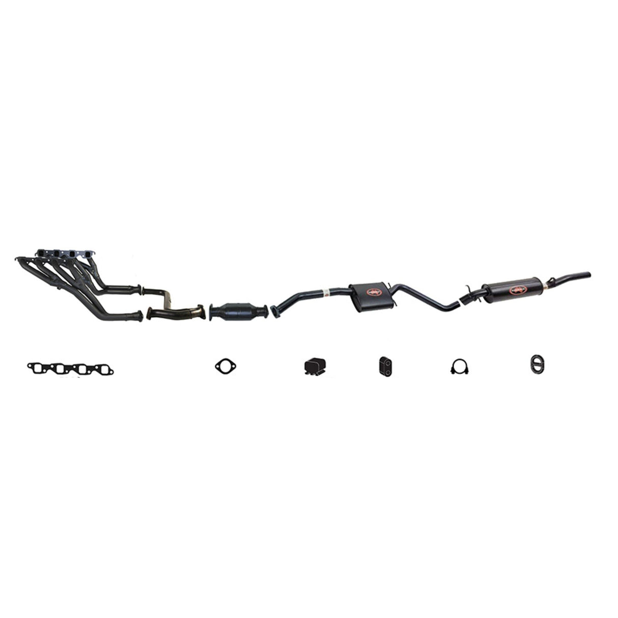 REDBACK - Holden Commodore, Calais (1991 - 1995) Sedan Performance Exhaust System