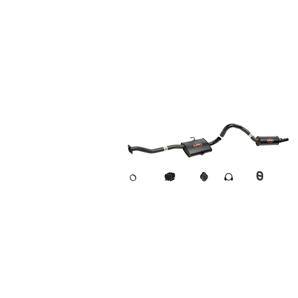 REDBACK - Holden Commodore VS (1995 - 1997) Wagon V6 Performance 2.5" Cat Back Exhaust