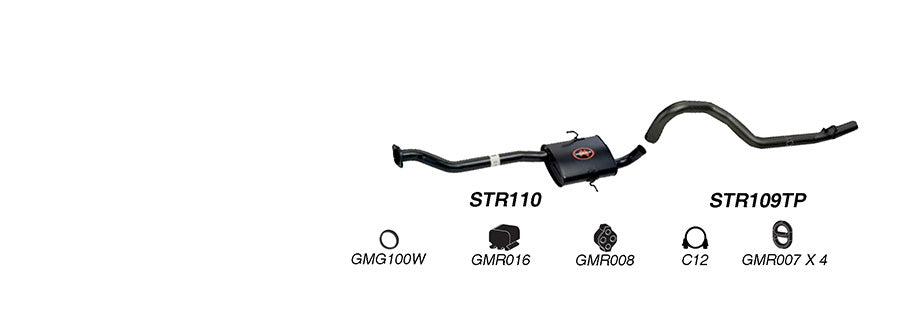 REDBACK - Holden Commodore (1995 - 2000) Performance Exhaust System