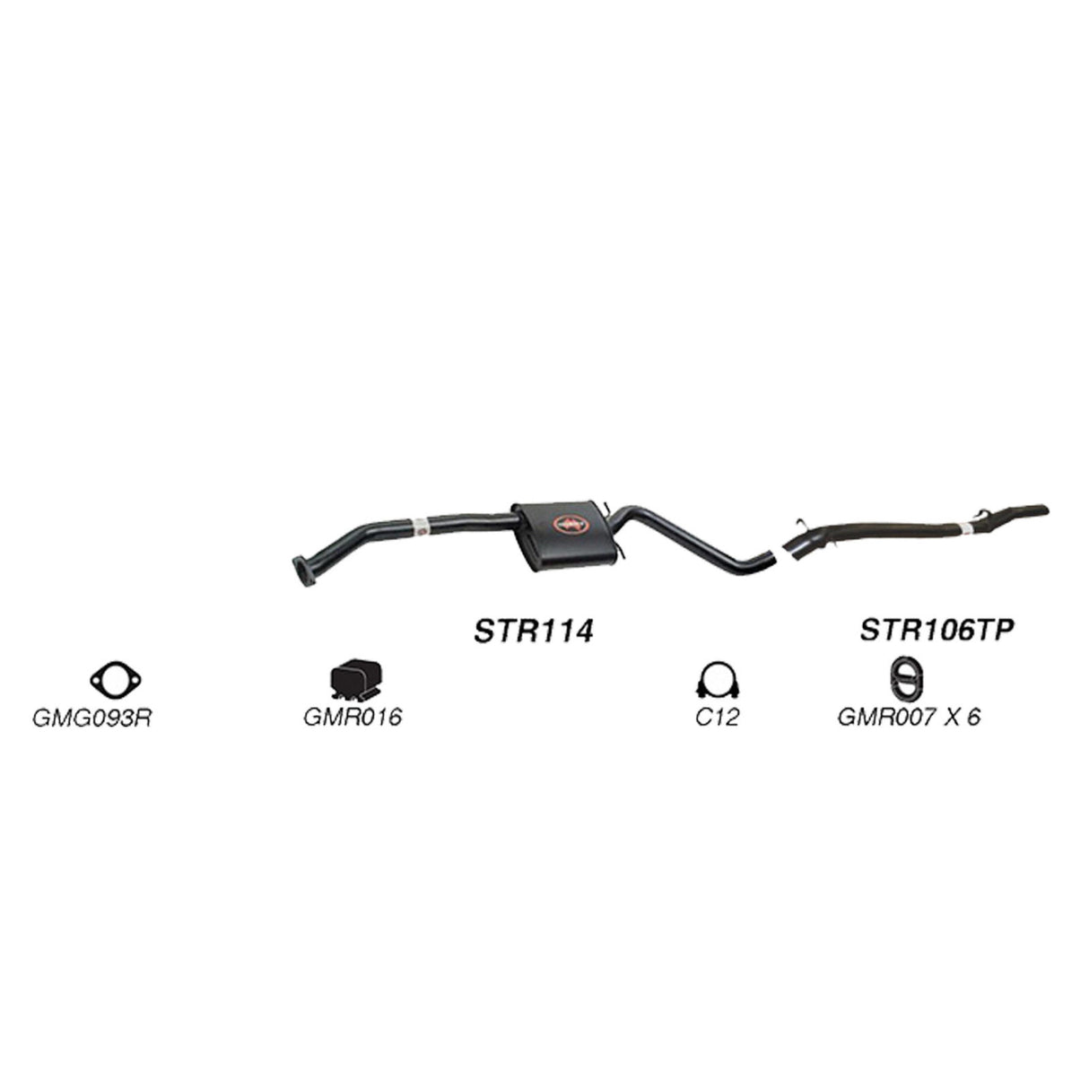 REDBACK - Holden Statesman (1990 - 1995), Caprice (1994 - 1995) 2.5" Catback Exhaust