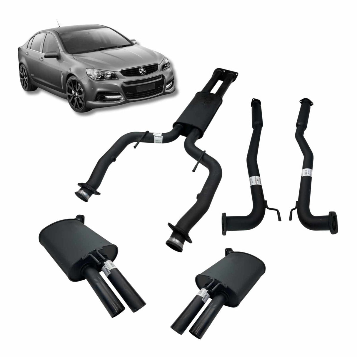 REDBACK - Holden Commodore VE/VF (2010 - 2017) Sedan & Wagon 6L V8 2.5" Dual Exhaust