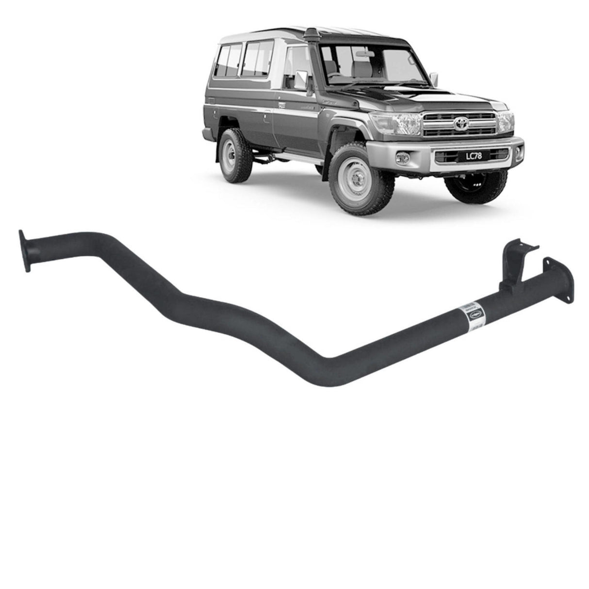 REDBACK - Toyota Landcruiser 75/78 Series 4.2L 1HZ Performance Exhaust System