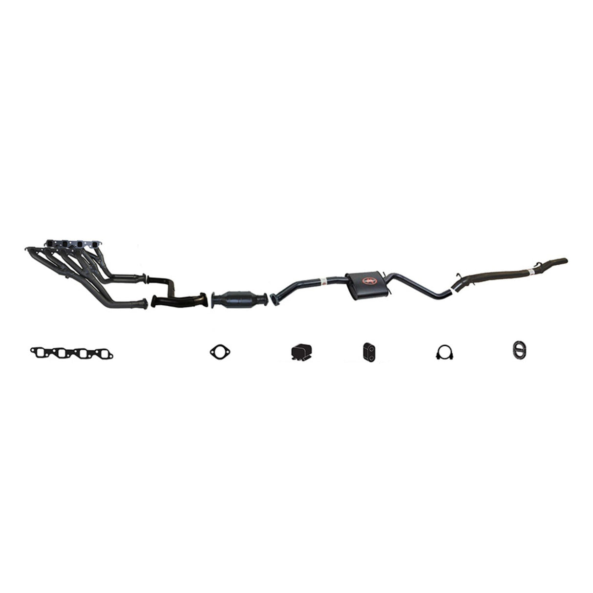 REDBACK - Holden Commodore, Calais (1991 - 1995) Sedan Performance Exhaust System