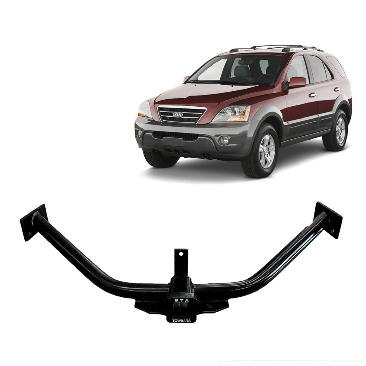 BTA Kia Sorento (02/2003 – 09/2009) Heavy Duty Towbar 2300/230kg Capacity