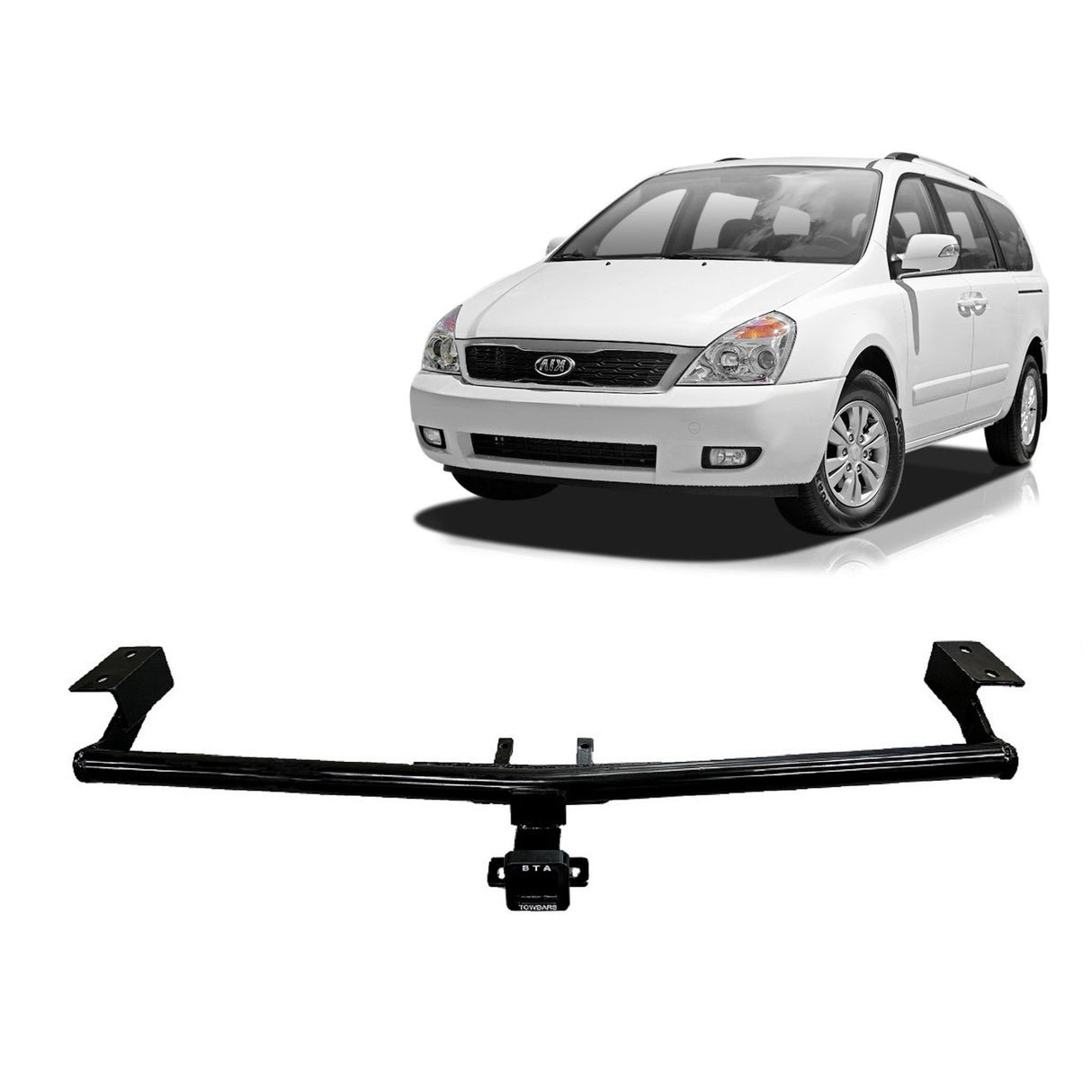 BTA Kia Grand Carnival (01/2006 – 03/2015) Heavy Duty Towbar 2000/200kg Capacity