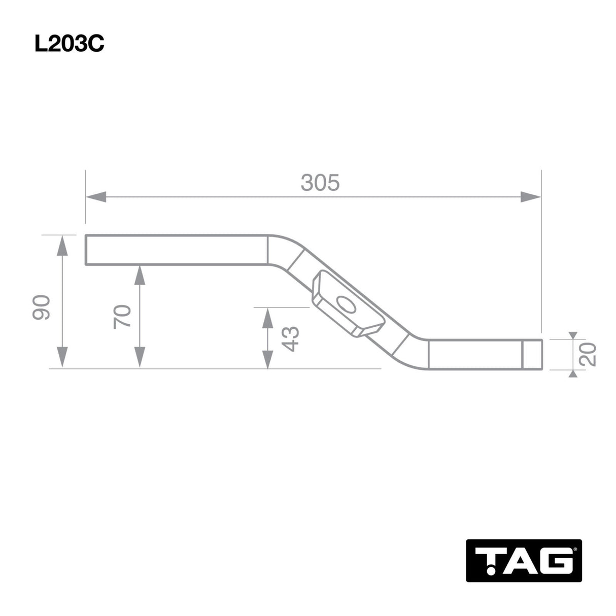 TAG - Class 2 Tow Ball Mount
