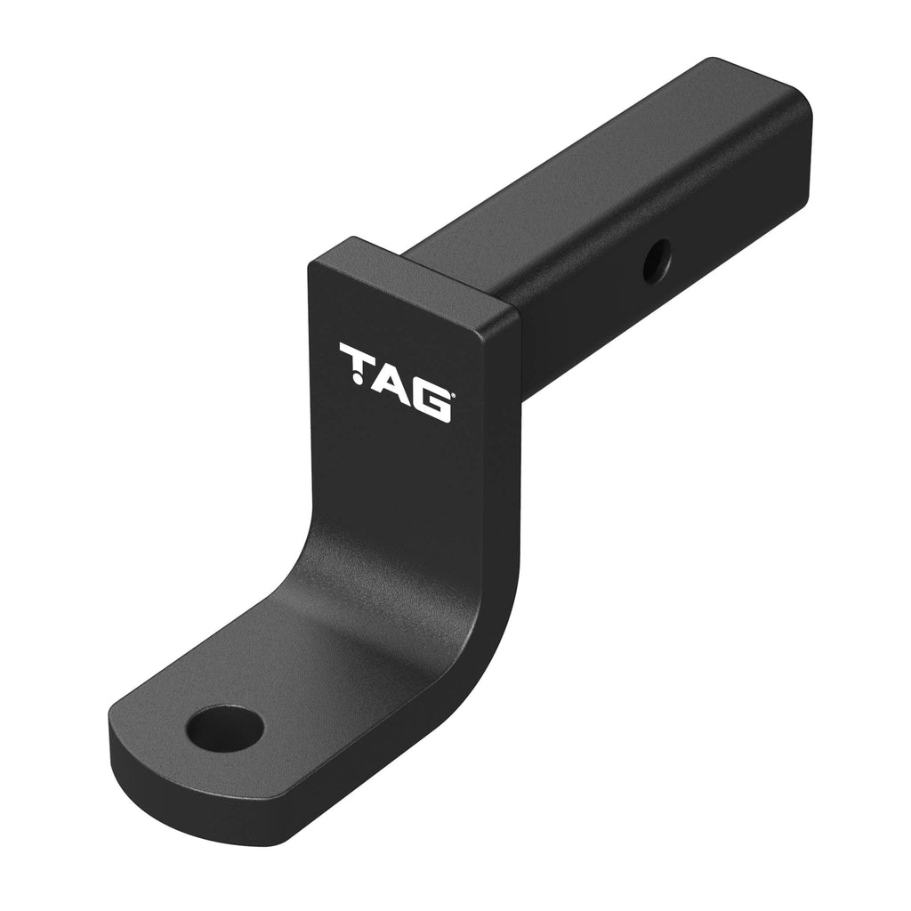TAG - Tow Ball Mount - 198mm Long, 90° Face, 50mm Square Hitch