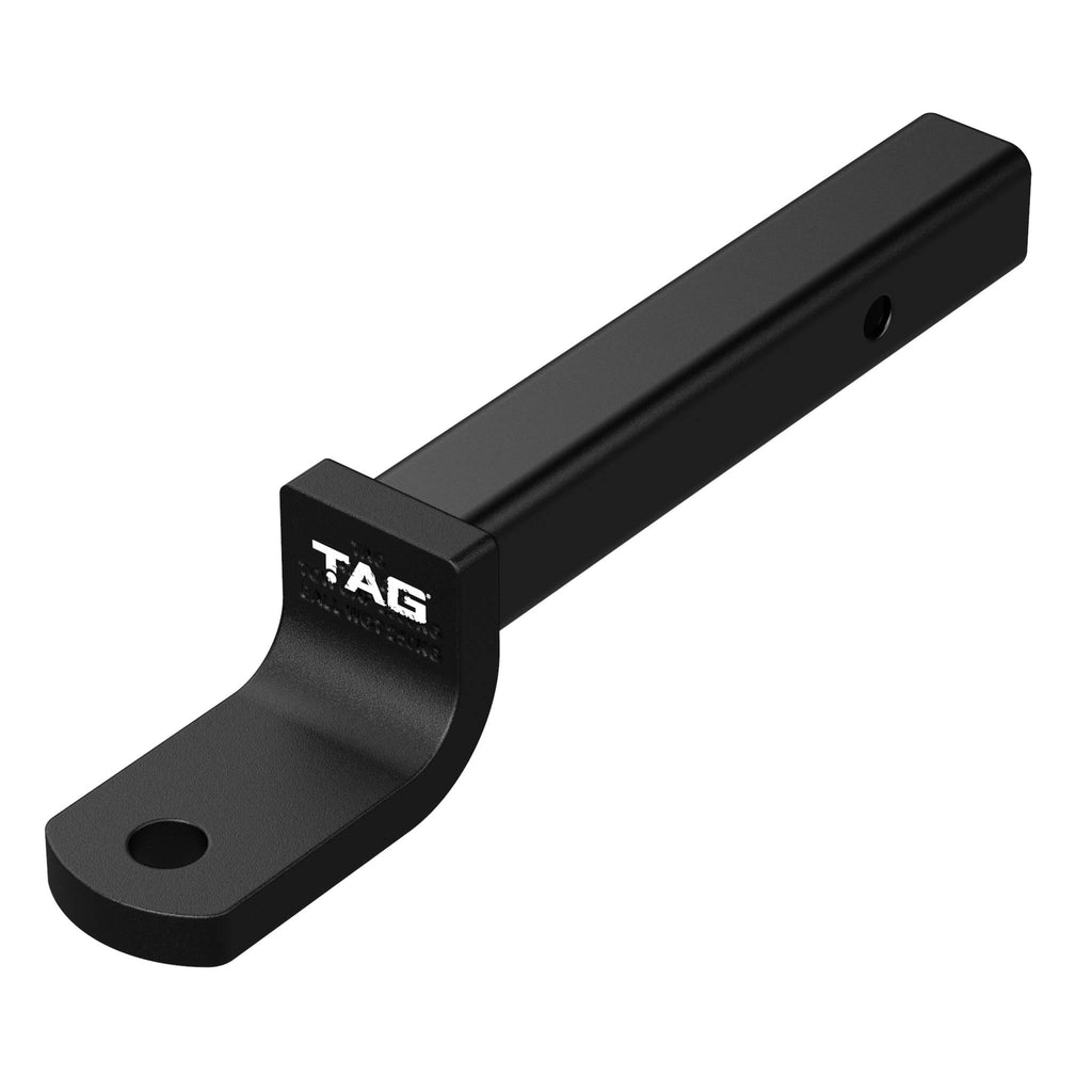 TAG - Tow Ball Mount - 338mm Long, 90°Face, 50mm Square Hitch