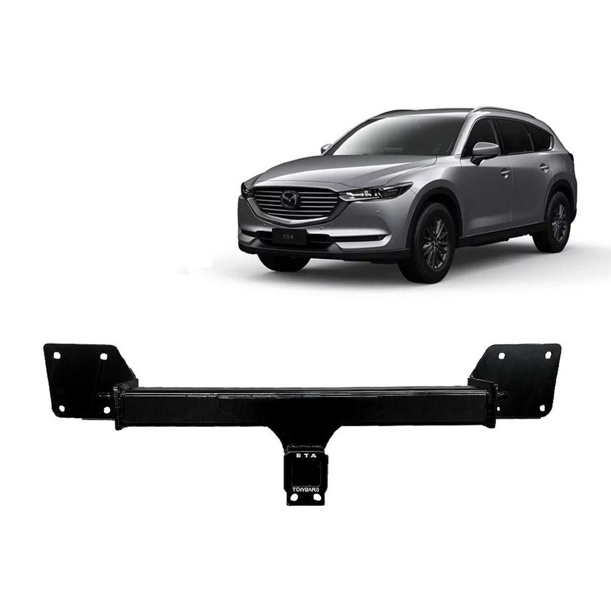 BTA Mazda CX8 (07/2018 – On) Heavy Duty Towbar 2000/100kg Capacity