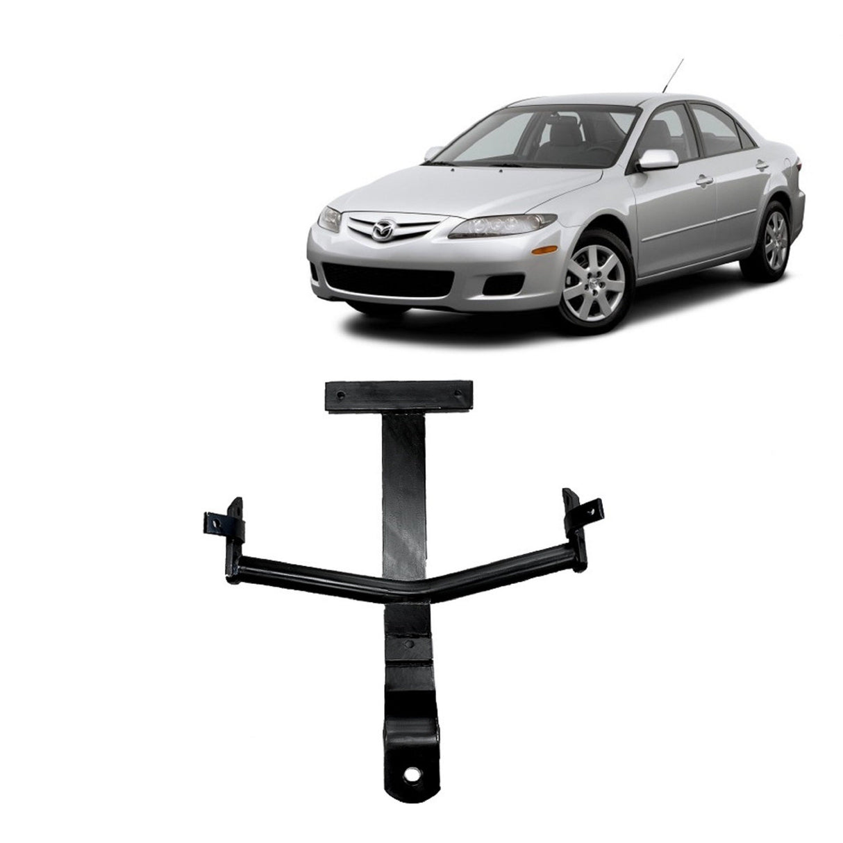 BTA Mazda 6 (08/2002 – 02/2008) Light Duty Towbar 1000/80kg Capacity