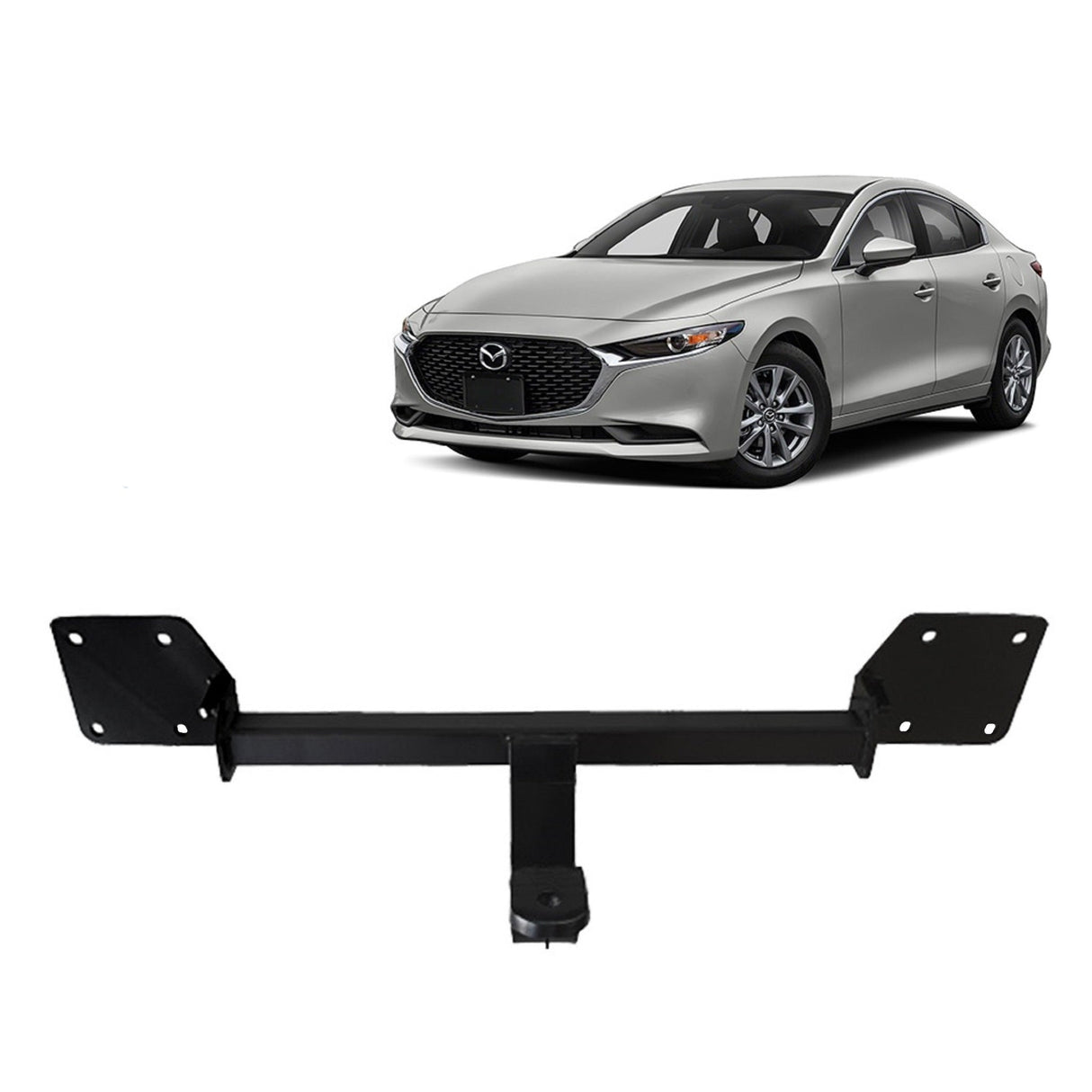 BTA Mazda 3 BP (03/2019 – On) Light Duty Towbar 1200/80kg Capacity