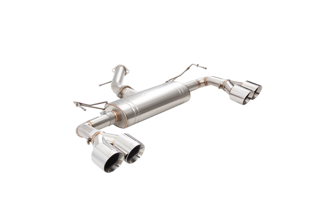 XForce | 3" Stainless Steel Axle-Back Exhaust | KIA Cerato GT BD Sedan 2022–On | ESKC22AS