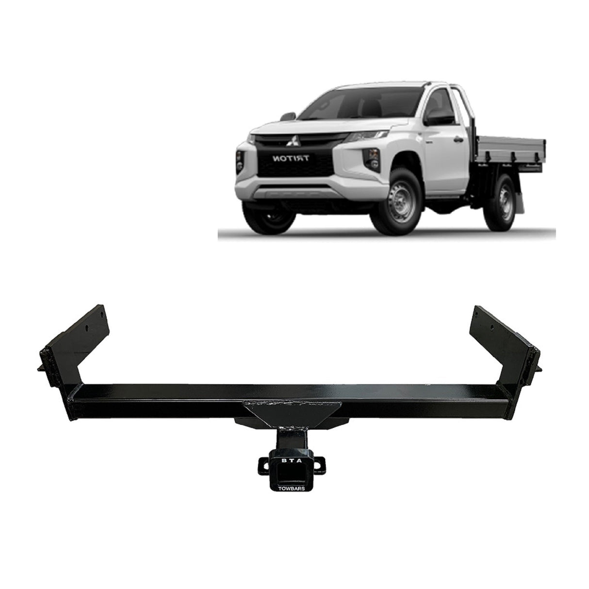 BTA Mitsubishi Triton MN Tray (10/2009 – 04/2015) Heavy Duty Towbar 3000/300kg Capacity