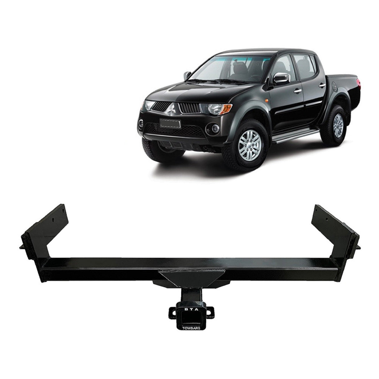 BTA Mitsubishi Triton ML Ute/Tray (07/2006 – 10/2009) Heavy Duty Towbar 3000/300kg Capacity