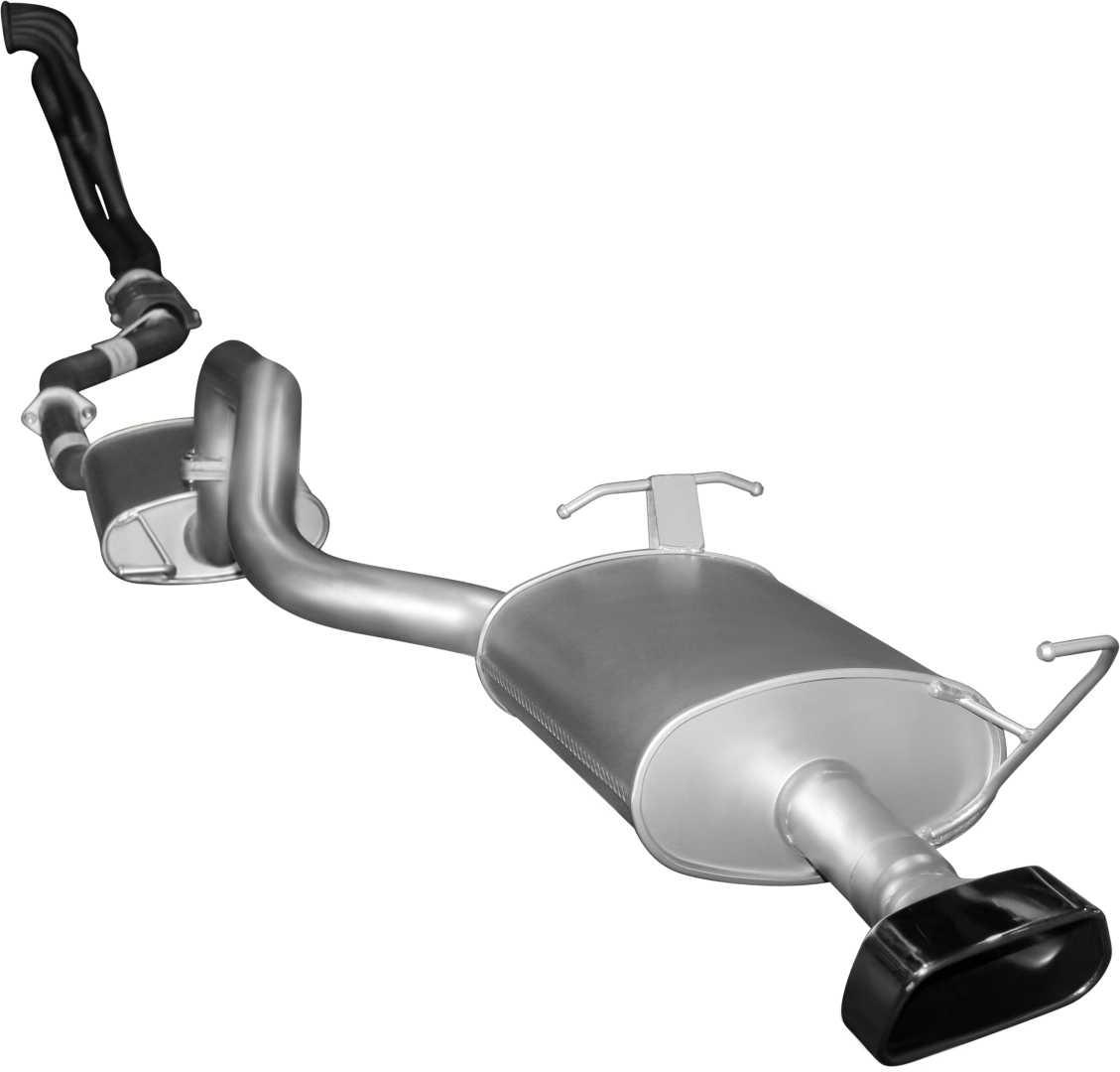 Manta | 2.5in Full Exhaust System with Mufflers | Ford Falcon XR6 4.0L 6Cyl Sedan 2002–2008