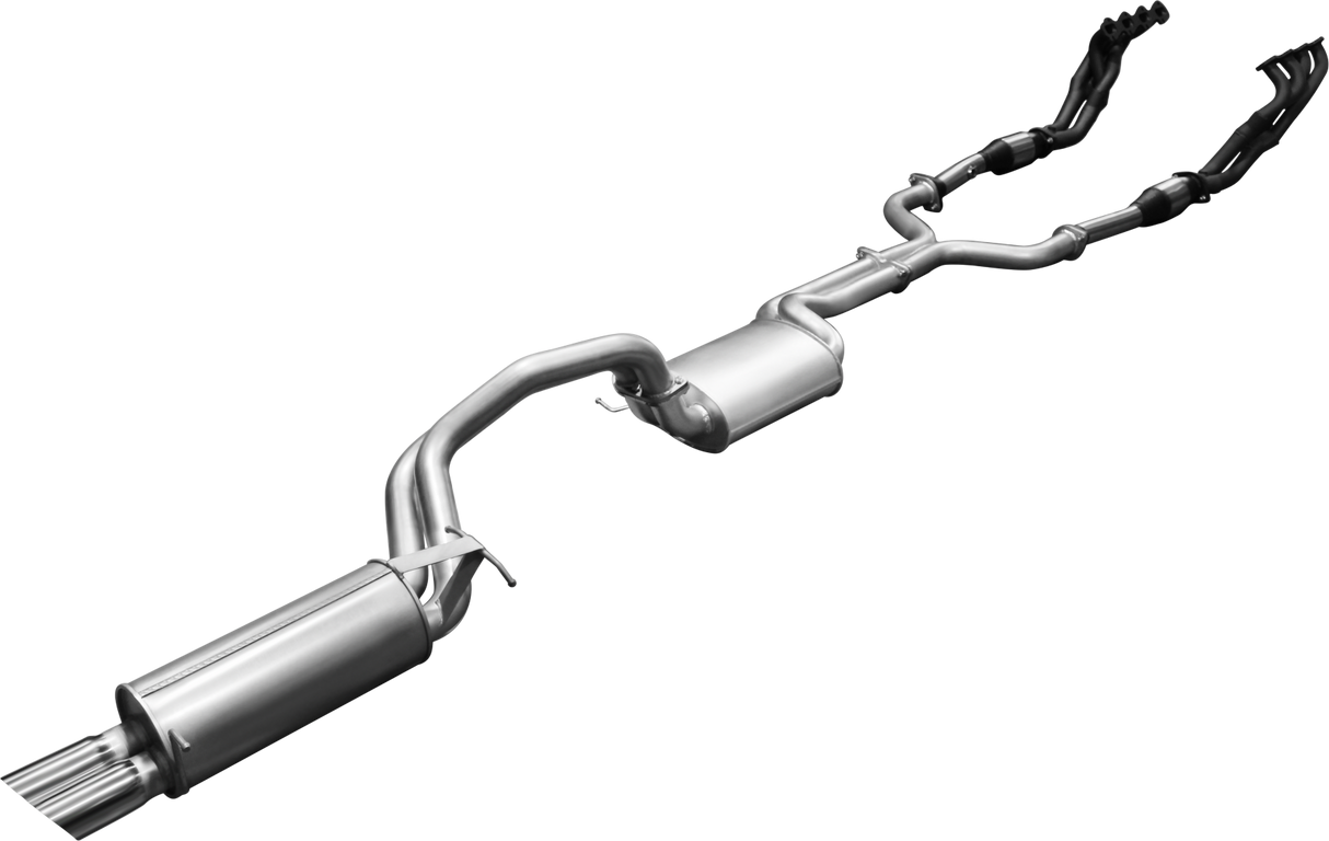 Manta | Twin 2.5" Dual Full System with Extractors & Muffler/Muffler | Ford Falcon BA BF 4V V8 Sedan & FPV GT 2002–2008