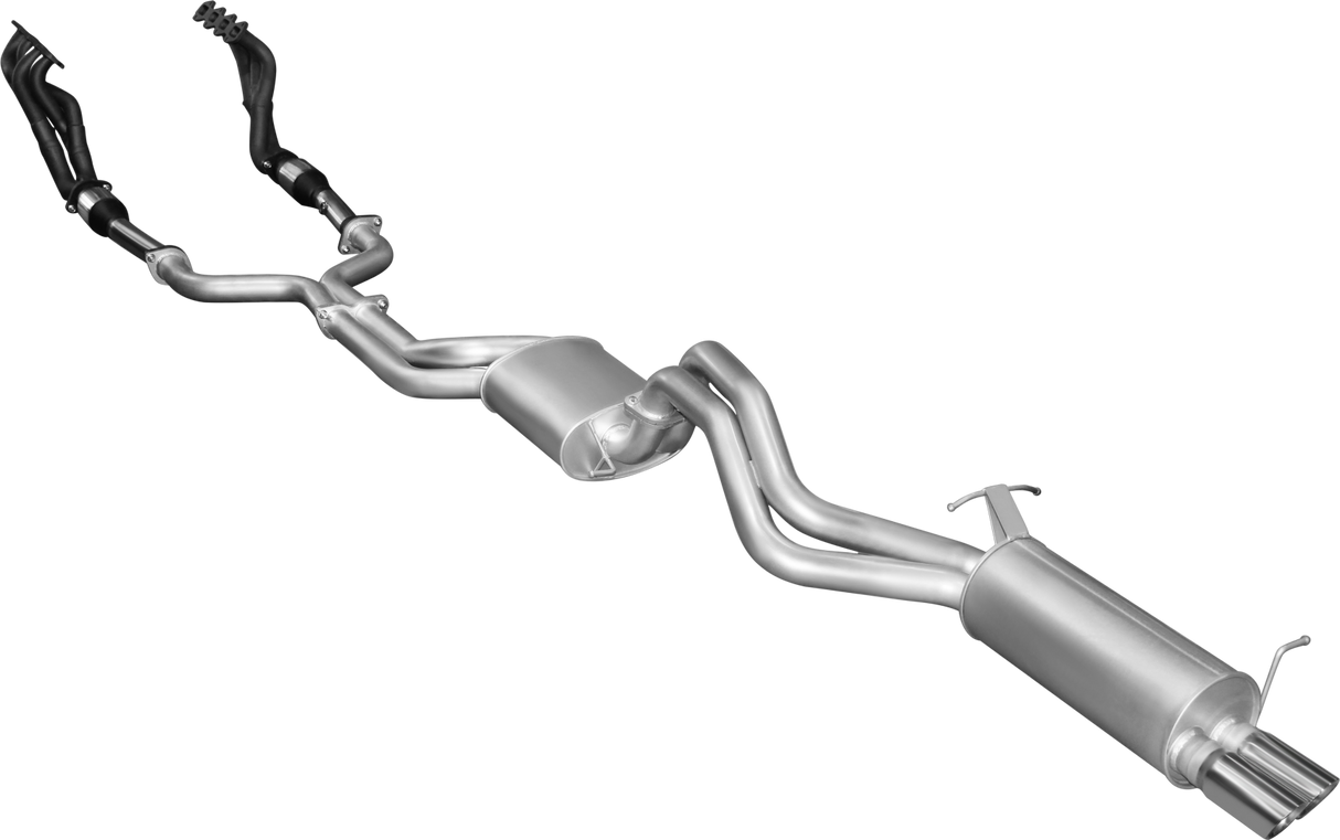 Manta | Twin 2.5" Dual Full System with Extractors & Muffler/Muffler | Ford Falcon BA BF 4V V8 Sedan & FPV GT 2002–2008