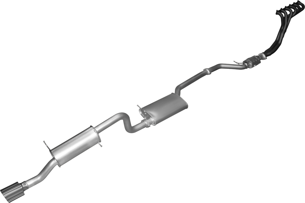 Manta | 2.5" Full Exhaust System with Muffler/Muffler | Ford Falcon BA BF XR6 4.0L 6Cyl Ute 2002–2008