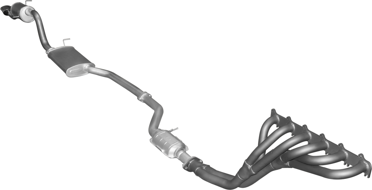 Manta | 2.5" Full Exhaust System with Muffler/Muffler | Ford Falcon BA BF XR6 4.0L 6Cyl Ute 2002–2008