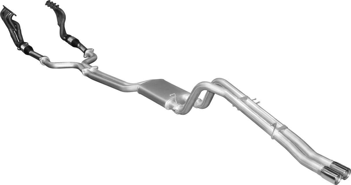 Manta | Twin 2.5" Full Exhaust System with Extractors & Muffler/Tailpipe | Ford Falcon BA BF 5.4L BOSS V8 XR8 & FPV Ute 2002–2008