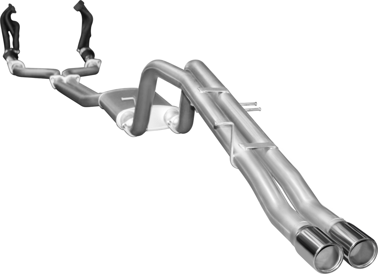 Manta | Twin 2.5" Full Exhaust System with Extractors & Muffler/Tailpipe | Ford Falcon BA BF 5.4L BOSS V8 XR8 & FPV Ute 2002–2008