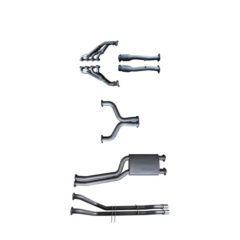 Manta | Twin 2.5" Full Exhaust System with Extractors & Muffler/Tailpipe | Ford Falcon BA BF 5.4L BOSS V8 XR8 & FPV Ute 2002–2008