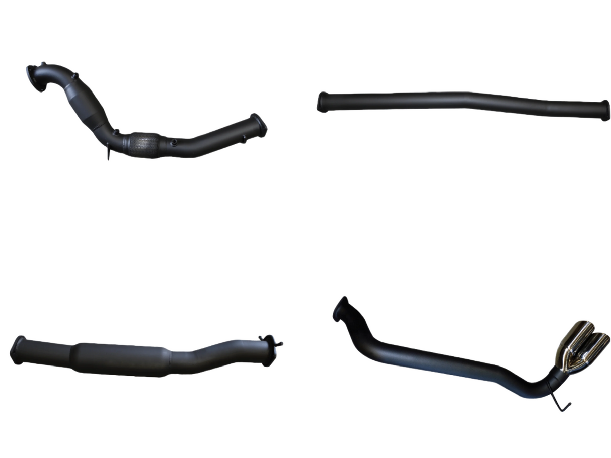 Manta | 3″ Turbo Back with Cat Hotdog Twin Tip | Ford Ranger PX2 PX3 3.2L Ute 2015–2022