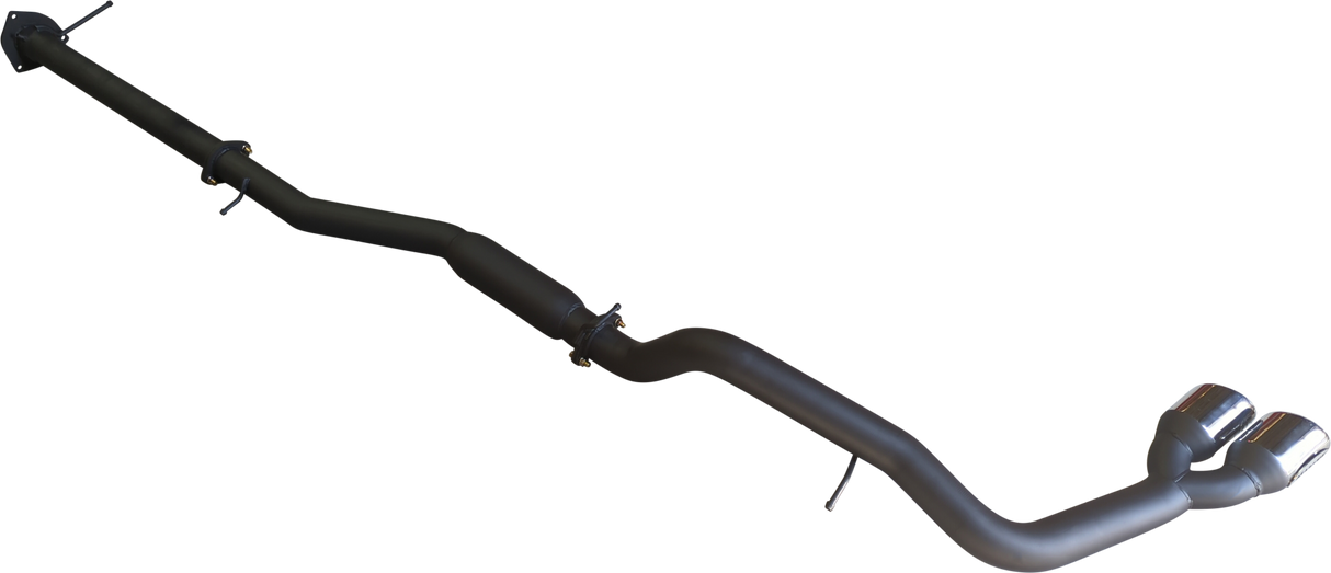 Manta - Ford Ranger Next Gen T6.2 V6 - DPF Back - 3" Single Exhaust with Twin Tip Side Exit- with Centre Hotdog