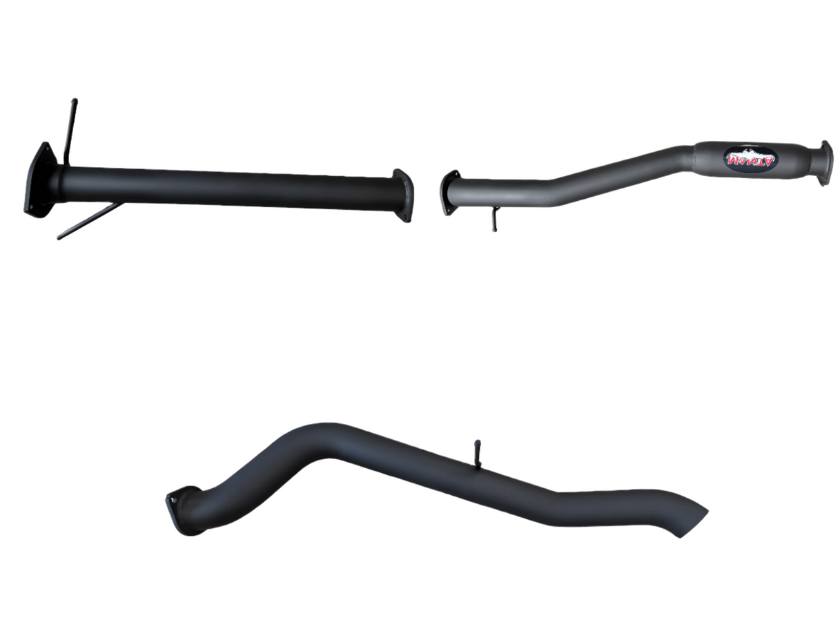 Manta - Ford Ranger Next Gen T6.2 V6 - DPF Back - 3" Single Exhaust with Tip - with Centre Hotdog