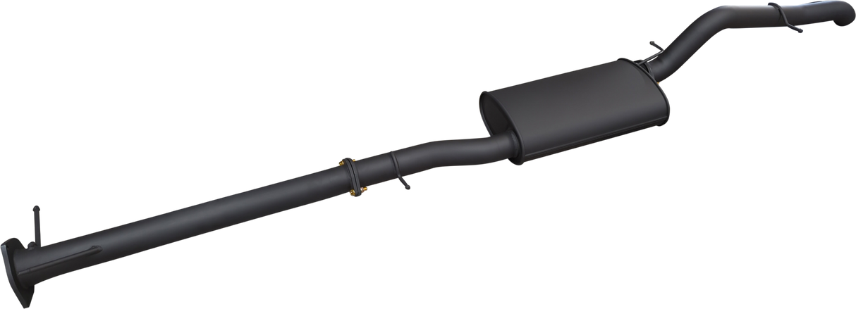 Manta - Ford Ranger Next Gen T6.2 V6 - DPF Back - 3" Single Exhaust with Tip - with Centre Muffler