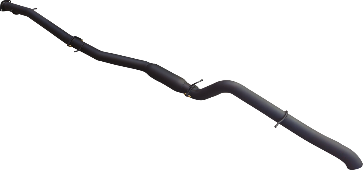 Manta - Ford Ranger Ute Next Gen T6.2 4cyl 2.0 Bi-Turbo (2022-2024) - DPF Back - 3" Single Exhaust with Tip - with Centre Hotdog