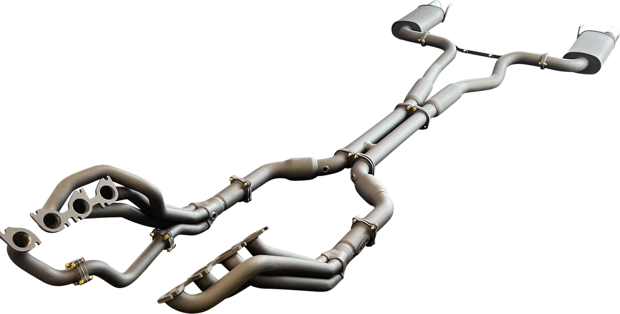 Manta | Twin 3″ Full Exhaust System with 1 7/8″ Headers Twin Tips | Ford Mustang FM S550 5.0L V8 Coupe 2015–2017