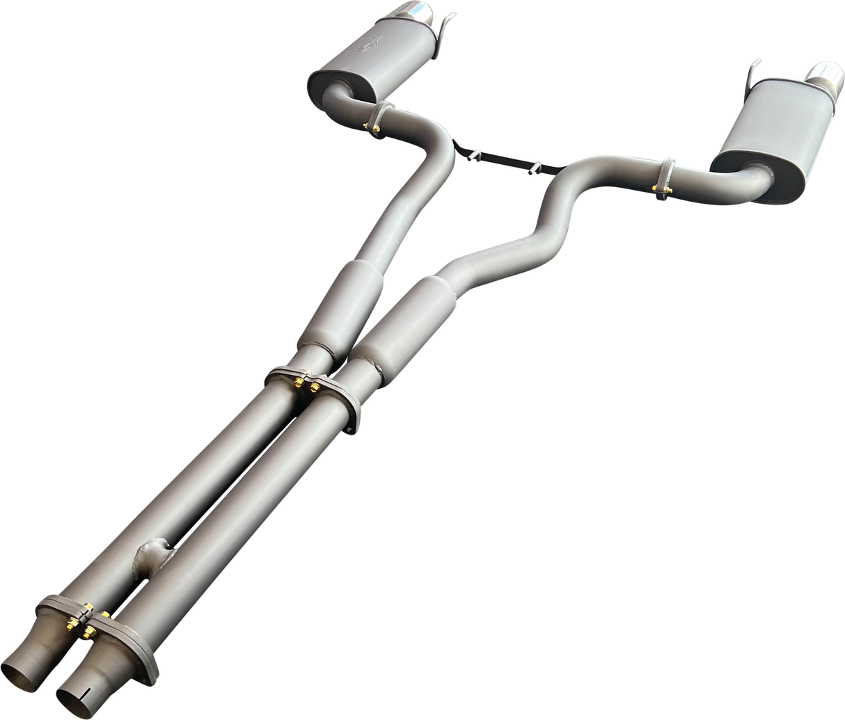 Manta | Twin 3″ Cat Back Exhaust System with Twin Tips | Ford Mustang FM S550 5.0L V8 Coupe 2015–2017