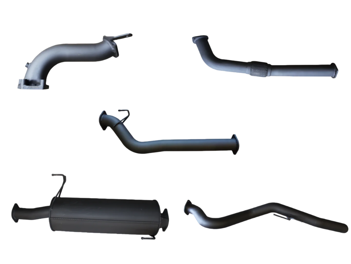 Manta | 3″ Turbo Back Without Cat | Holden Rodeo RA 3.0L LWB Non CR Cab Chassis 2003–2006