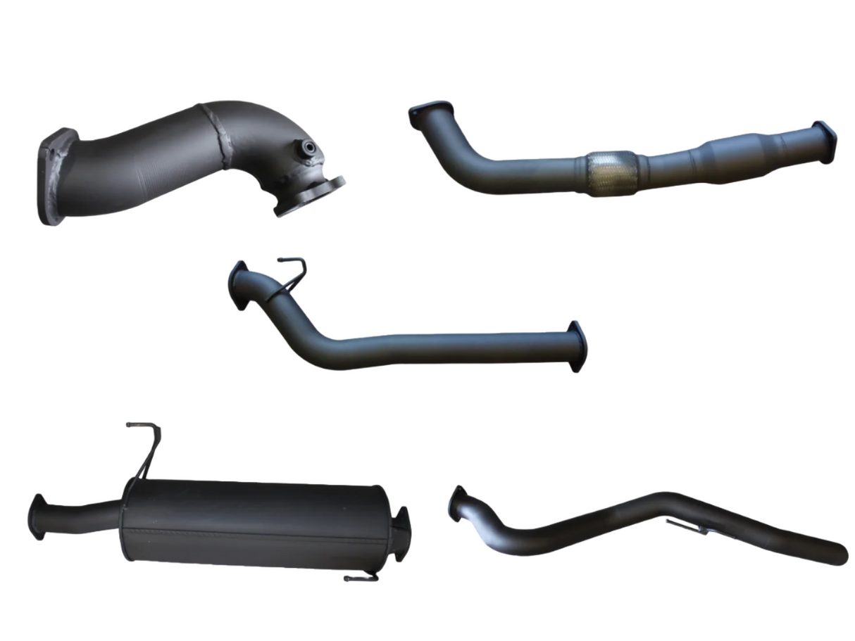 Manta | 3″ Turbo Back with Cat | Holden Rodeo RA 3.0L LWB CRD Cab Chassis 2007–2008