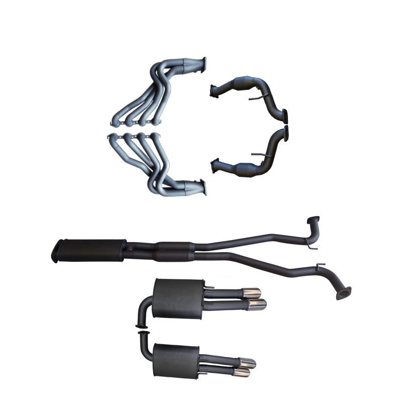 Manta | Twin 2.5″ Full Exhaust System with Extractors Muffler/Muffler | HSV Grange WM V8 6.0L 6.2L LWB Sedan 2006–2013