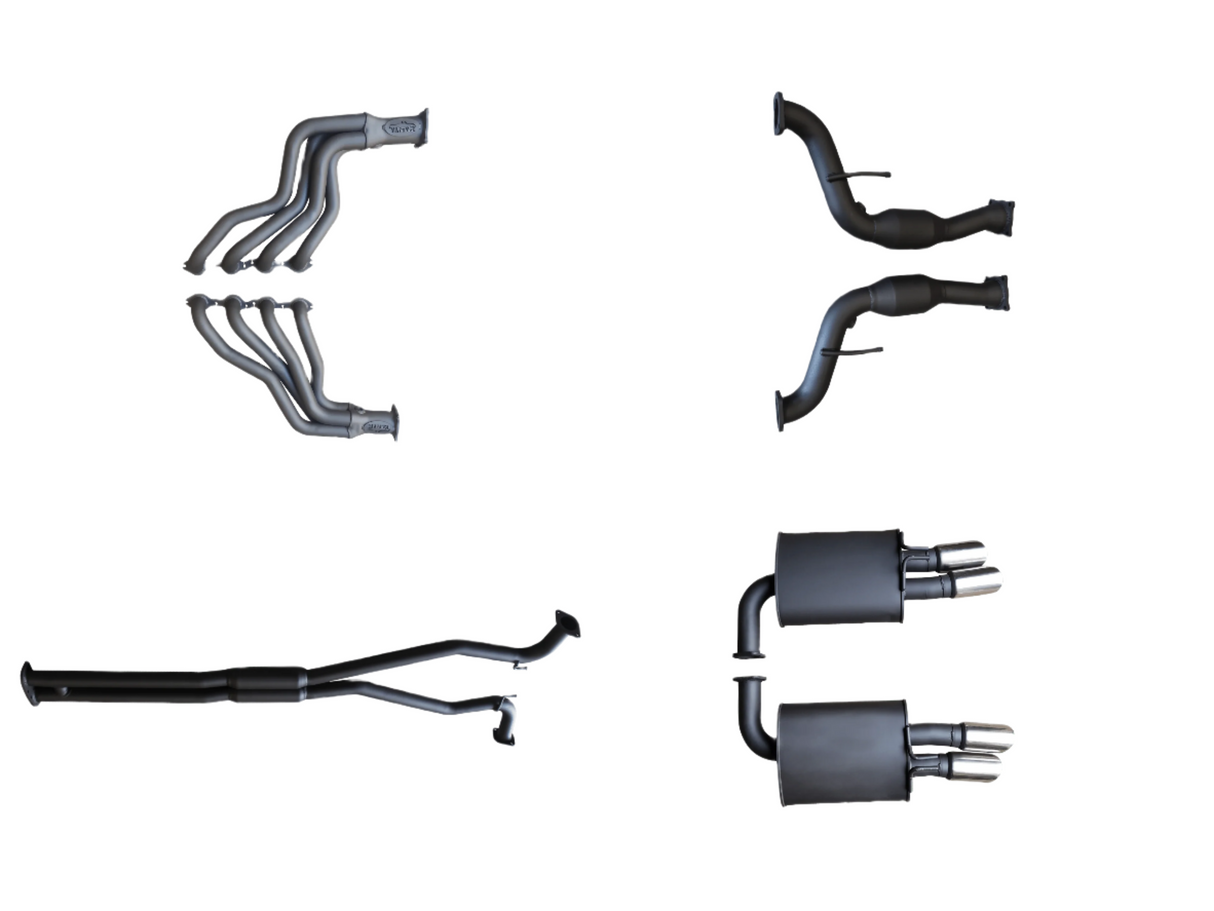 Manta | Twin 2.5″ Full Exhaust System with 1 7/8″ Headers | Holden Commodore VF V8 Sedan Wagon & HSV Clubsport Tourer 2013–2017
