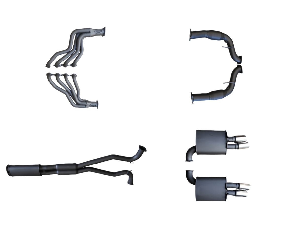 Manta | Twin 3″ Full Exhaust System with 1 7/8″ Headers | Holden Commodore VF V8 Sedan Wagon 2013–2017
