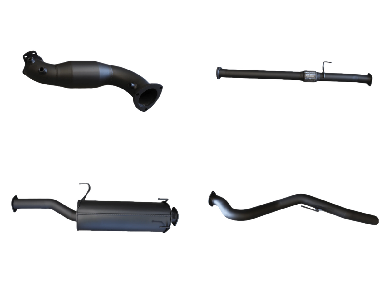 Manta | 3″ Single Turbo Back Exhaust System with Cat & Muffler | Holden Colorado RG 2.8L Ute 2016–2020