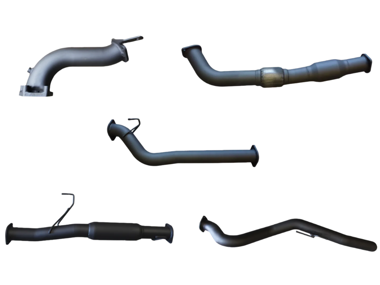 Manta | 3″ Turbo Back with Cat & Hotdog | Holden Rodeo RA 3.0L LWB Non CR Cab Chassis 2003–2006