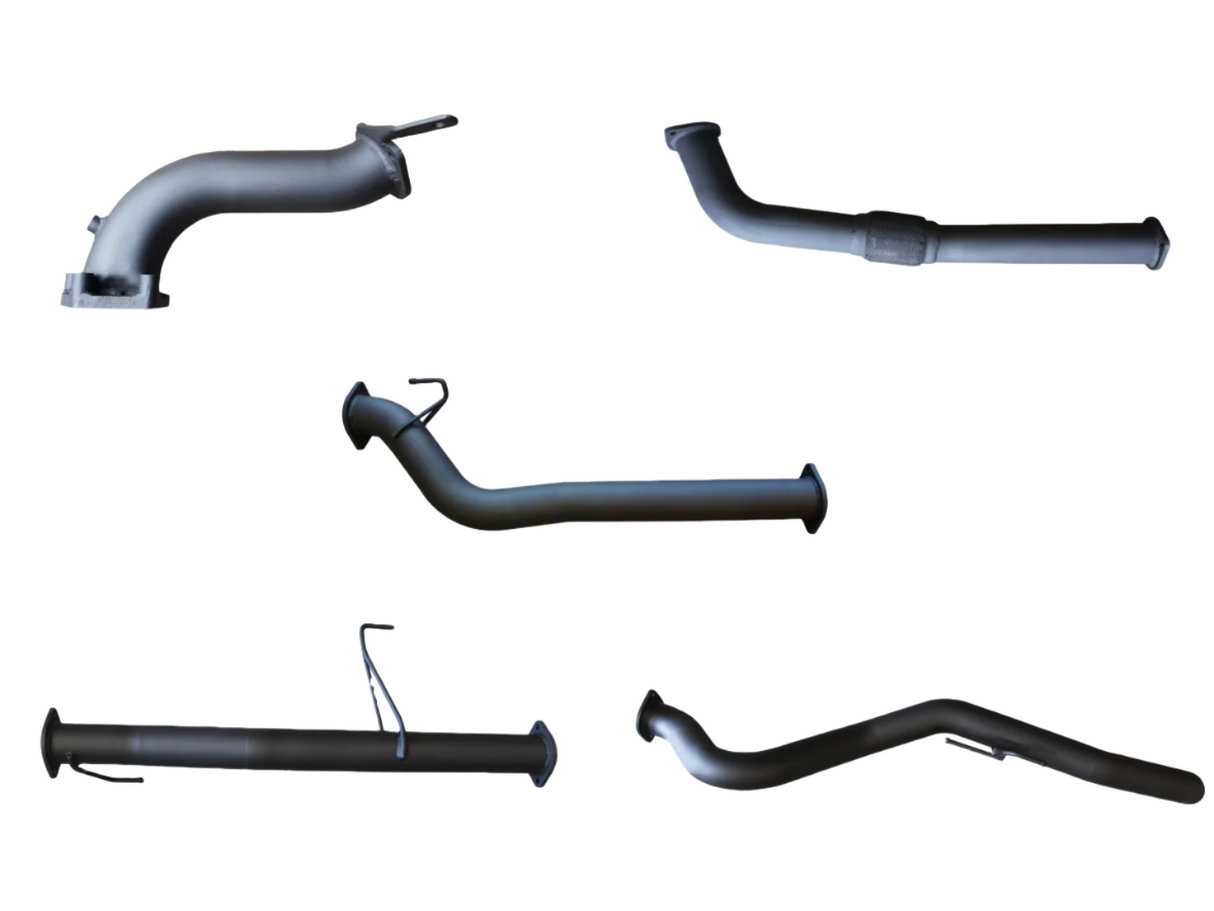 Manta | 3″ Turbo Back Without Cat & Without Muffler | Holden Rodeo RA 3.0L LWB Non CR Cab Chassis 2003–2006