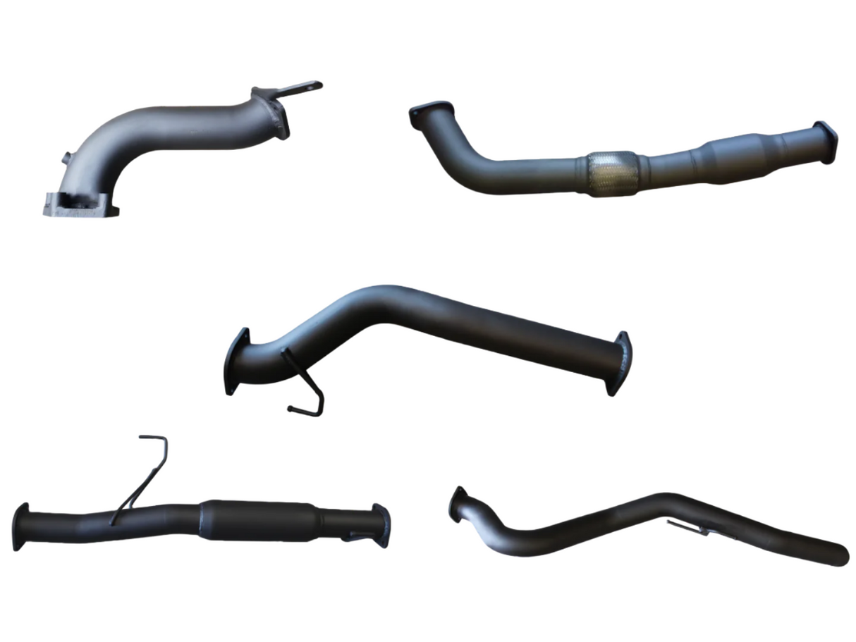 Manta | 3″ Turbo Back with Cat & Hotdog | Holden Rodeo RA 3.0L SWB Non CR 2003–2006
