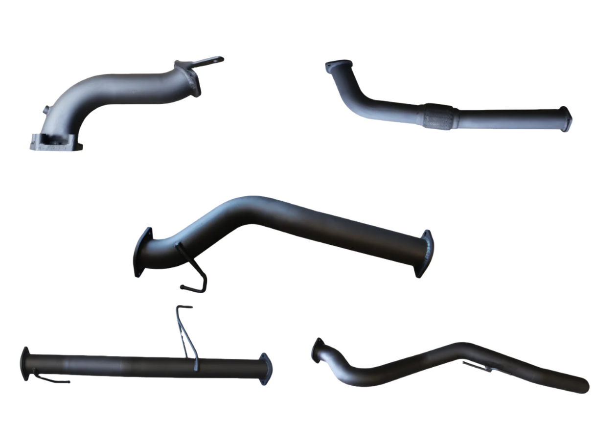 Manta | 3″ Turbo Back Without Cat & Muffler | Holden Rodeo RA 3.0L SWB Non CR 2003–2006