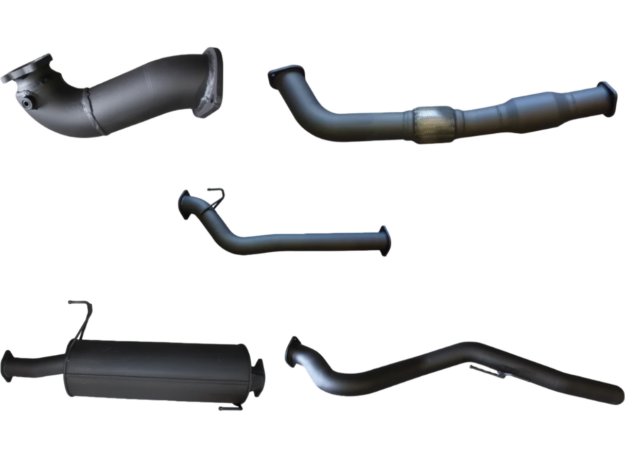Manta | 3″ Turbo Back Exhaust with Cat | Isuzu D-Max 3.0L LWB Cab Chassis 2008–2010