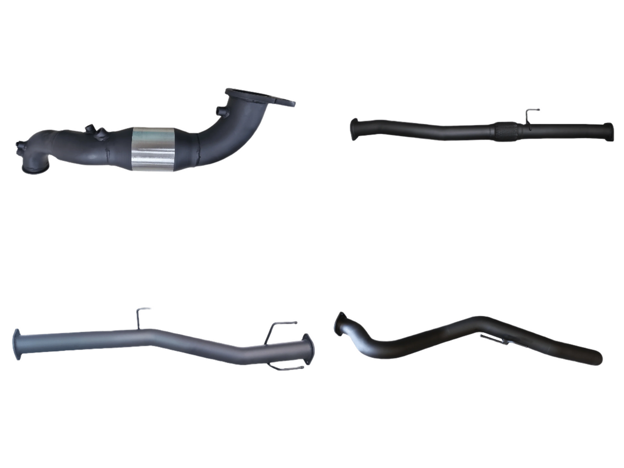 Manta | 3″ Turbo Back Exhaust with Cat & No Muffler | Mazda BT50 3.0L Ute 2020–2025