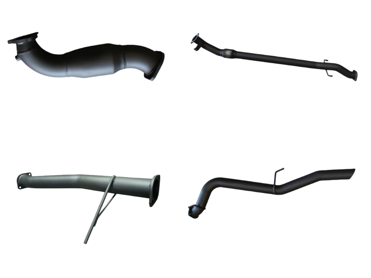 Manta | 3″ Turbo Back Exhaust with Cat & No Muffler | Mitsubishi Triton MN 4X4 2.5L CRD Manual Ute 2008–2015