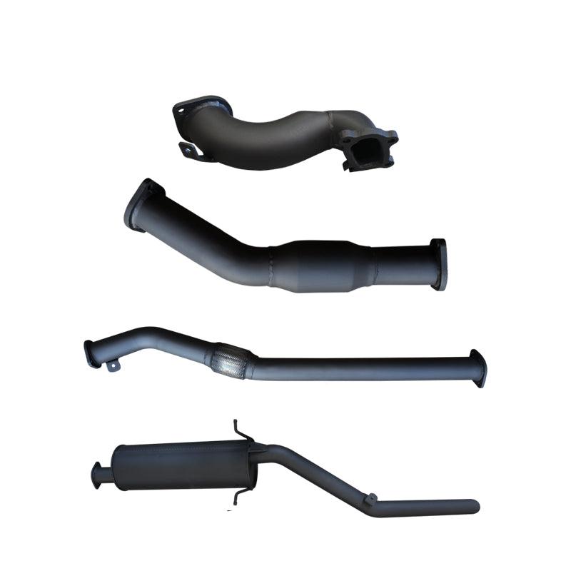 Manta | 3″ Turbo Back Exhaust System with Cat & Muffler | Nissan Navara D22 2.5L Turbo Diesel Ute 2006–2015