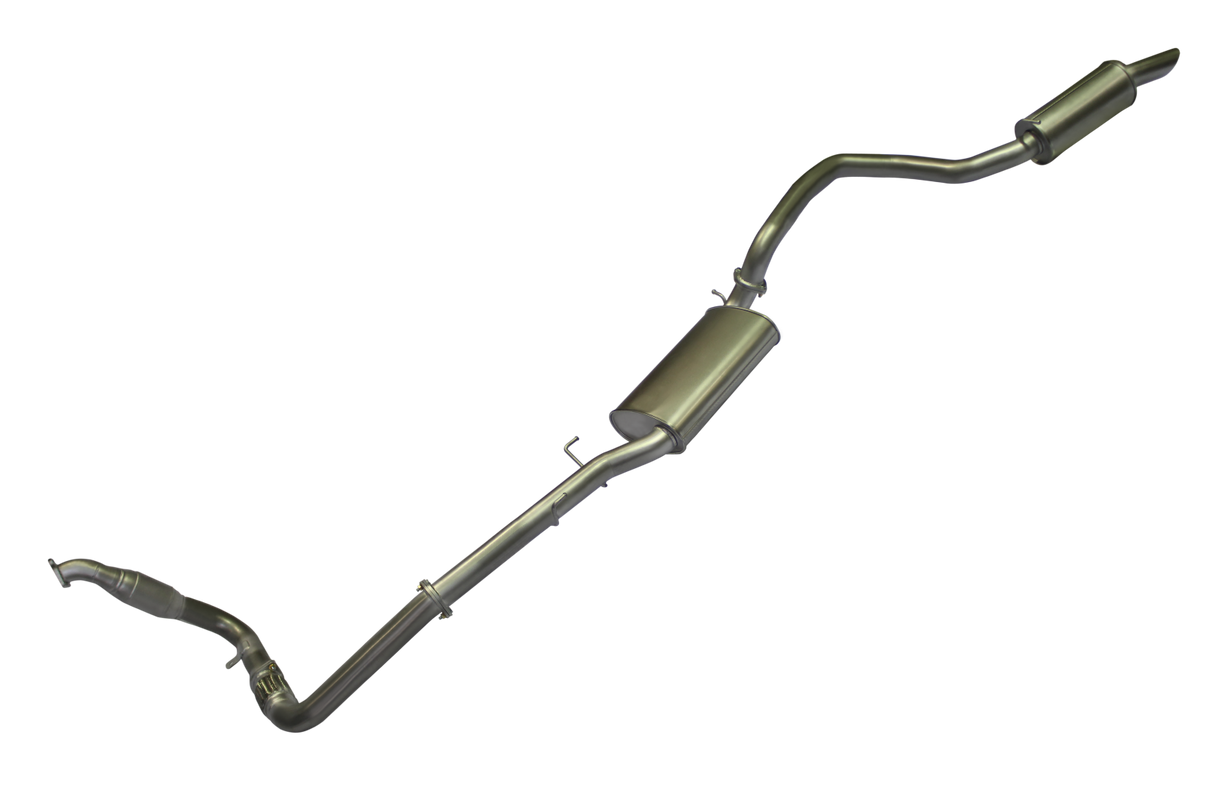 Manta | 3″ Turbo Back Exhaust System with Cat & Muffler | Nissan Navara D22 2.5L Turbo Diesel Ute 2006–2015