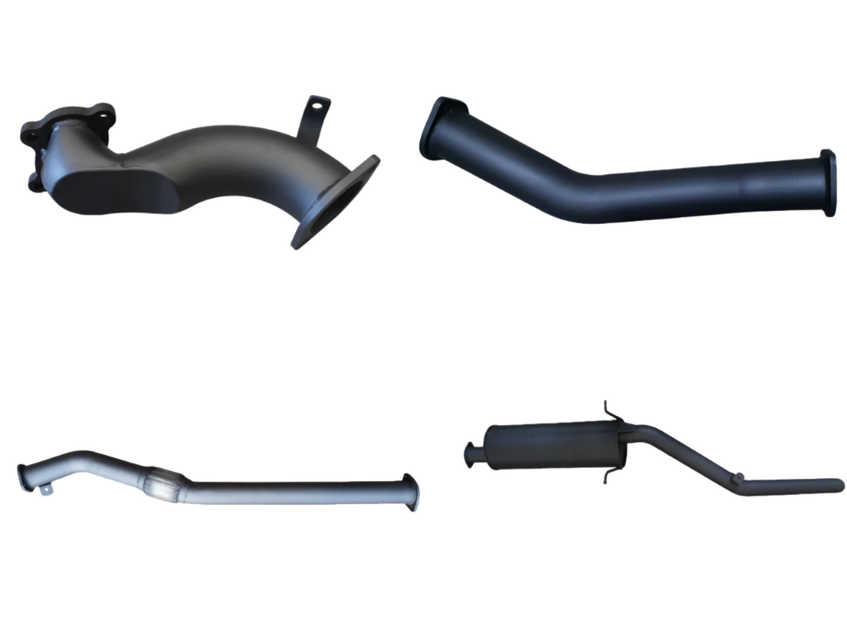 Manta | 3″ Turbo Back Exhaust System Without Cat with Muffler | Nissan Navara D22 2.5L Turbo Diesel Ute 2006–2015